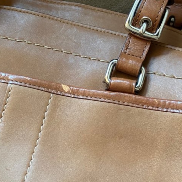 Authentic Coach Leather Bag - Picture 6 of 6
